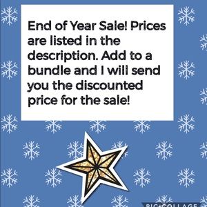 End of Year Sale! Shop my closet 💋💋